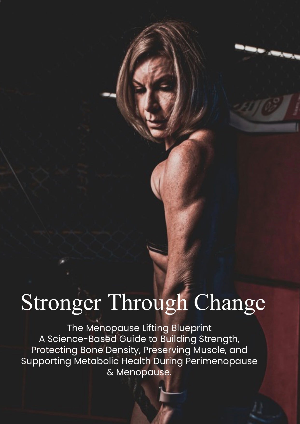 Stronger Through Change
The Menopause Lifting Blueprint
A Science-Based Guide to Building Strength, Protecting Bone Density, Preserving Muscle, and Supporting Metabolic Health During Perimenopause & Menopause.